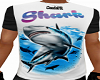 T-Shirt Shark Blue Tigre