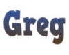 greg name sign