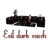 Dark evile couch