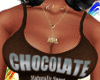 [EB]CHOCOLATE CROP TEE