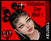 k! Valentine's Day Hair