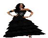 !L!Black Ruffle Dress