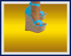 Blue Wedges