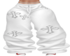 White Cross Sweats Pant