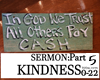 SERMON kindness Pt5