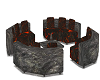 Lava and Rock couch