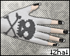 |Z| Skull Gloves +Nails