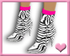 ~ Zebra Thang Boots
