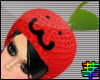 :S Strawberry Fruit Hat