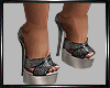 (E) Party Silver Heels