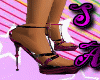 bling pink high heels