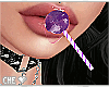 !C Lollipop Drip Purple