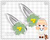 🌼 Clips Flower Green