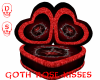 Goth rose kisses lounge