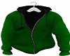 STEM Green Zip Hoody