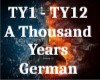 A Thousand Years German