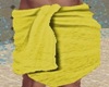 YELLOW BATH TOWEL