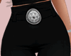 E* Black Cowgirl Capri