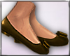 [E]Bronze Flat Shoes