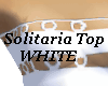 Solitaria Top-Pure White
