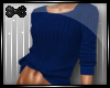 P| Blue Knitted Cardigan