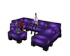 Purple Group Sofa 