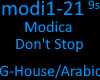 Modica - Don't Stop