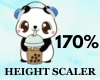 Height Scaler 170%