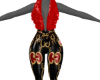 G Ruby Fur Catsuit