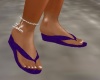 }TA{ Purple Sandals