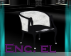 -El- Blk/Wht Chair