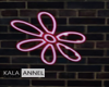 !A neon flower