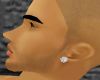 (H) Diamond Stud Earring