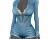 Denim Romper Blue L