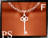 {PS} Key Dia Necklace F