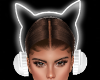 Cat Headphones White