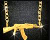 necklace weapon gold