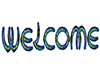 :) Welcome Sign 3D