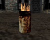Burning Rusty Barrel 