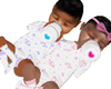 Zion & Zuri twins + b2
