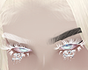 white lashes