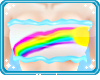 .M. Rainbow Sun Tube Top