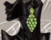 (BR) Green Earring