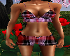 Red Plaid Short Set