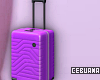 Purple Luggage