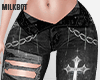 Denim Cross Baggy