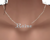 Raine name necklace