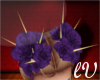 lVl Purple Spiky Roses