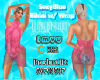 SexyBlue Bikini w/ Wrap