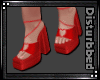 ! Valentine Shoes Red